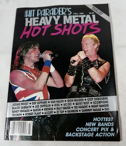 Hit Parader's Heavy Metal Hot Shots Magazine Fall 1984 - Judas Priest, ZZ Top - Picture 1 of 4