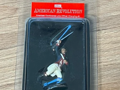 Britains 17957 American Revolution Continental Line Officer Charging ARW - Image 1 of 4