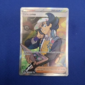 Giacomo 252/193 Paldea Evolved Full Art Trainer Holo Rare Pokemon Card - Foto 1 di 2