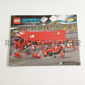 Lego Vintage Instructions Instructions Set 75913 - F14 T & Scuderia Ferrari Truck
