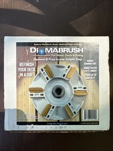 Diamantabrush 9304501240-50 Holz Terrassen Entferner Werkzeug, Größe 4 1/2 in 48XT99 - Bild 1 von 3