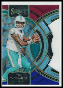 2023 Panini Select #103 Tua Tagovailoa Red and Blue Prizms Die Cuts Dolphins - Bild 1 von 2