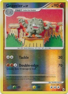  SUPER LOW PSA POP  1 of 3!! Pokémon Arceus Reverse Holo Graveler #37 CGC 10 GM+ - Image 1 of 4