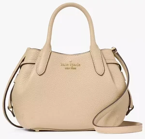 Kate Spade Dumpling Beige Leder Umhängetasche Tasche KI859 Neu mit Etikett Umhängetasche $ 329 - Bild 1 von 11