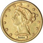 US GOLD $5 LIBERTY HEAD HALF EAGLE   JEWELRY GRADE   RANDOM DATE