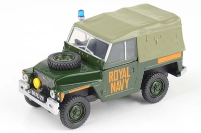 43LRL009 Oxford Diecast Land Rover 1/2 tonelada ligero 1/43 modelo Royal Navy Foto 1 de 2