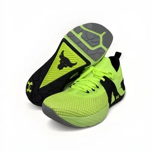 Zapatos de entrenamiento Under Armour Project Rock 4 'Quirky Lime' para hombre 10 3023695-303 - Imagen 1 de 24