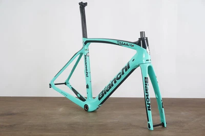Cuadro de carretera 55 cm Bianchi Oltre XR4 CV carbono aero freno de disco Foto 1 de 4
