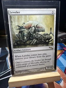Leveler, English Mirrodin MTG Magic The Gathering RARE! HIGH GRADE! 195/306 - Picture 1 of 5