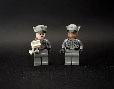 LEGO Star Wars FIRST ORDER OFFICER LOT (x2) | FROM RETIRED 75101 & 75104 - Image 1 of 4