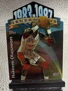 Hakeem Olajuwon 1997 Topps Generations #G4 - Picture 1 of 2