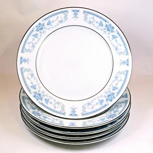 Sheffield Blue Whisper Bread & Butter Plates (Set of 5) Porcelain Japan JRB - Picture 1 of 5