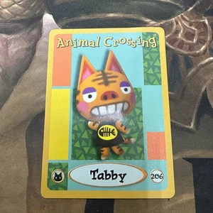 Nintendo Animal Crossing e-Reader Card - Tabby - #206 - Series 4 (2002) - Picture 1 of 2