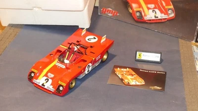 G139 GMP 1972 Ferrari 312 PB Daytona 24 1:18 Red COA - Image 1 of 4