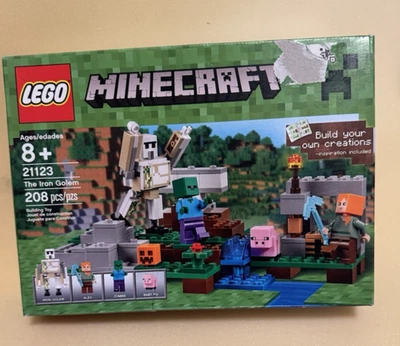 NUEVO/SELLADO/RETIRADO: LEGO Minecraft: The Iron Golem (21123) Foto 1 de 3
