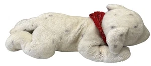 Dalamation Puppy Dog Stuffed Animal With Red Bandana 15" Long Ultra Soft Cuddly - Picture 1 of 5