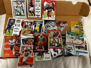 Lote de 500+ tarjetas de fútbol americano NFL sin clasificar estrellas novatos insertos duplicados Panini  - Imagen 1 de 3