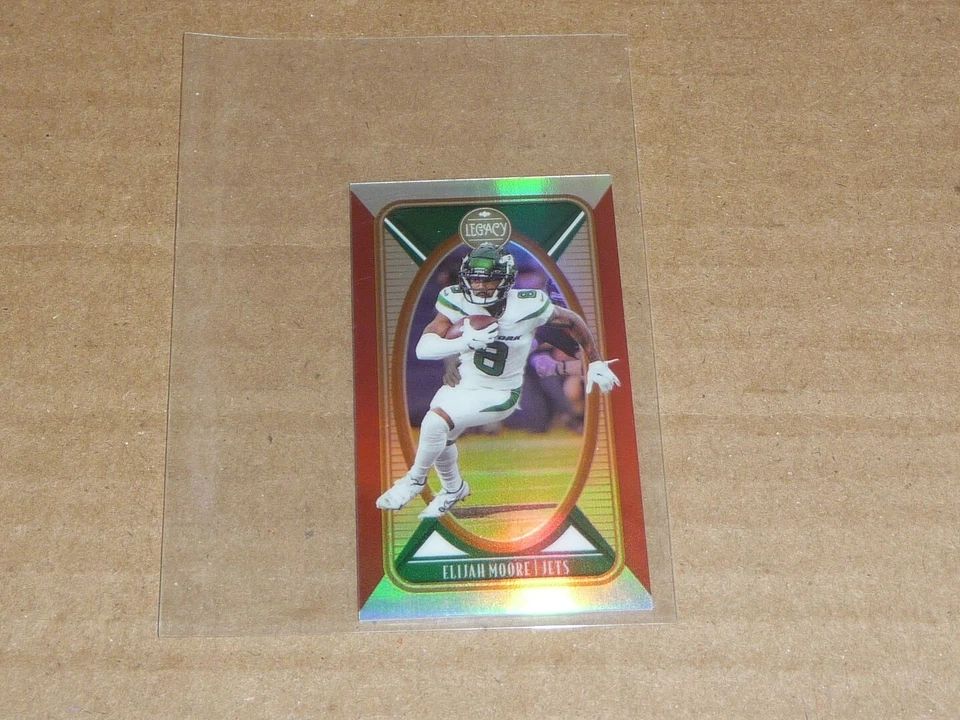 2022 Panini Legacy ELIJAH MOORE MINI RED JETS /50 J9137 - Image 1 of 1