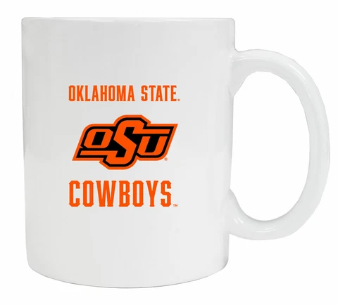 Oklahoma State Cowboys Coffee Mug-NCAA White Ceramic Mug Set 2 Pack Cover