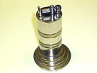 VINTAGE TRENCH ART TABLE LIFTARM WICK LIGHTER - NICKLE PLATED BRASS - NICE PIECE
