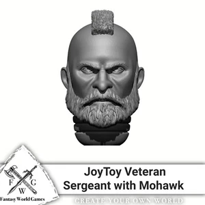 Mohawk Veteran Sergeant JoyToy Space Marine Maßstab 1:18 Warhammer 40K kompatibel - Bild 1 von 5