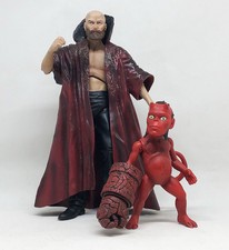 MEZCO Hellboy Series 1 Rasputin and Baby Hellboy Action Figure Set Loose