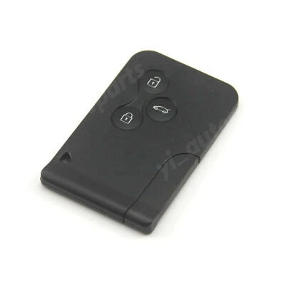Remote Key Smart Card Fob Shell Case For Renault Megane Scenic 2 Clio 3 Buttons - Image 1 of 4