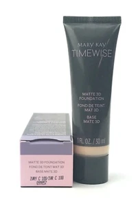 MARY KAY TIMEWISE Matte 3D Foundation Shade IVORY C 100 New in Box - Picture 1 of 1