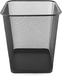 Quadratischer Papierkorb aus Metall 18 L, stabil & zeitlos im Design - Bild 1 von 8