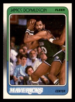 1988 Fleer Basketball #29 James Donaldson NM/MT *d7 - Image 1 of 2