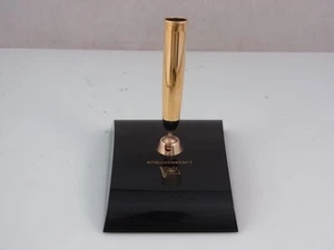Montblanc Füller Tisch Ständer Halter Füllerständer Gold Gravur Stülckenwerft - Picture 1 of 7