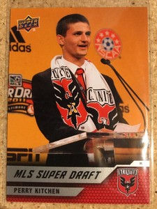 2011 Perry Kitchen Upper Deck Soccer MLS SuperDraft Galaxy