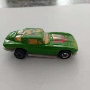 Vintage 1979 Hot Wheels grün '63 Chevy Corvette Stingray mit geteilten Fenstern 103 - Bild 1 von 5