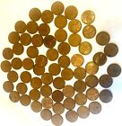 Lot 61 Wheat Cents 1941 Thru '55;  All S-Mint; Collected in 1969; All Conditions