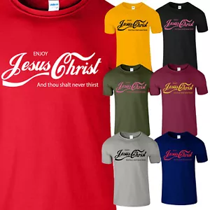 Jesus Christ Mens T-Shirt Happy Easter Funny Gift Christian Religious Cross Tee - Picture 1 of 41