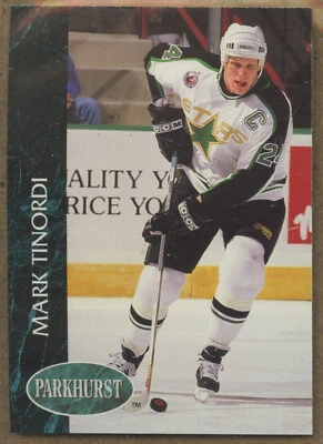 1992-93 Parkhurst #76 Mark Tinordi Minnesota North Stars - Image 1 of 2