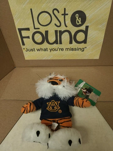 Mascot Buddies .com Auburn Tiger Masot Stuffed Doll Cover