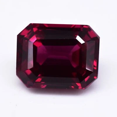 13.40 Cts Natural Blood Red Mozambique Ruby Radiant Cut Certified AAA+ Gemstone - Image 1 of 4