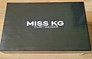 SIZE 8 WOMENS MISS KG KURT GEIGER BLACK BRAND NEW SANDALS - Picture 1 of 7