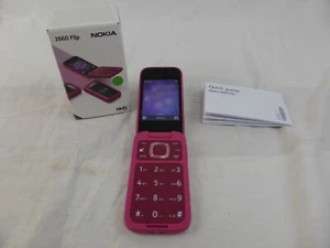 Nokia 2660 Flip 4G 2,8" IPS entsperrt SIM-frei Handy TA-1469DS pink - Bild 1 von 9