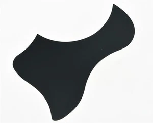 Humming Bird Style Acoustic Guitar Pickguard Self-Adhesive Scratch Plate Black - Picture 1 of 3