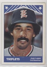 1983 TCMA Evansville Triplets Juan Lopez #16