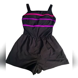 Robby Len Retro | One Piece Dress Vintage Swimsuit | Size 14 - Picture 1 of 8