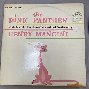THE PINK PANTHER SOUNDTRACK LP, HENRY MANCINI 12" VINYLPLATTE, RCA