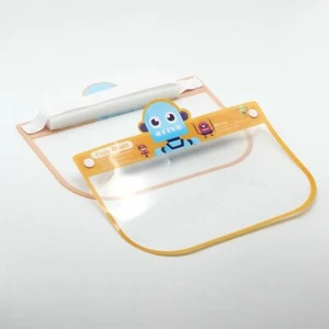 10 PACK! Kids Full Face Shield Mask, Plastic, Visor Boy Girl Reusable Face Mask. - Picture 1 of 26