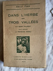 DANS L'HERBE DES TROIS VALLEES POURRAT HENRI 1927 - Picture 1 of 2