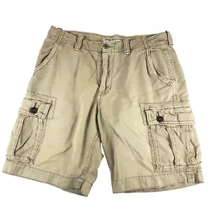 American Eagle Outfitters khaki klassische Cargoshorts Herren Gr. - 34 bequem - Bild 1 von 7