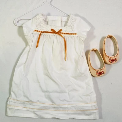 18" American Girl Doll BeForever Josefina's Nightgown & Slippers Complete Set - Image 1 of 4