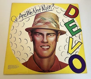 Vintage 1978 "Devo - Are We Not Men? A: We are Devo! Produced by Brian Eno - Picture 1 of 6