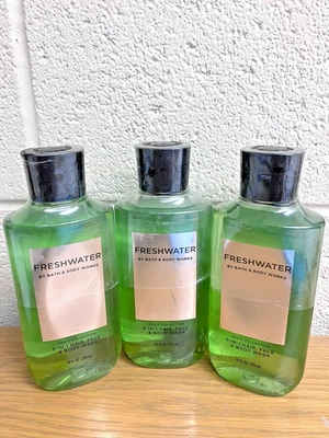 Bath & Body Works Agua Dulce 3 en 1 Cabello Facial Hombre Jabón Corporal 10oz NUEVO (CANTIDAD 3) Foto 1 de 2